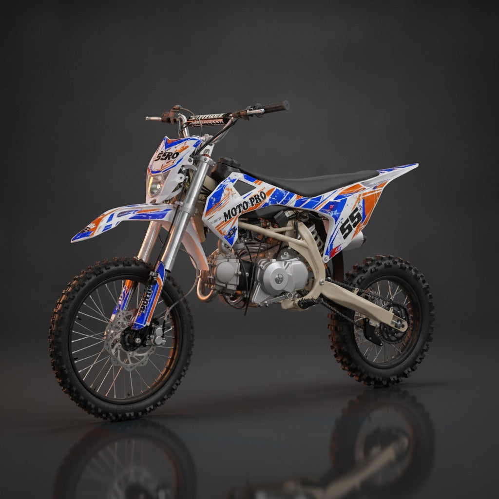 Blue / Orange / White