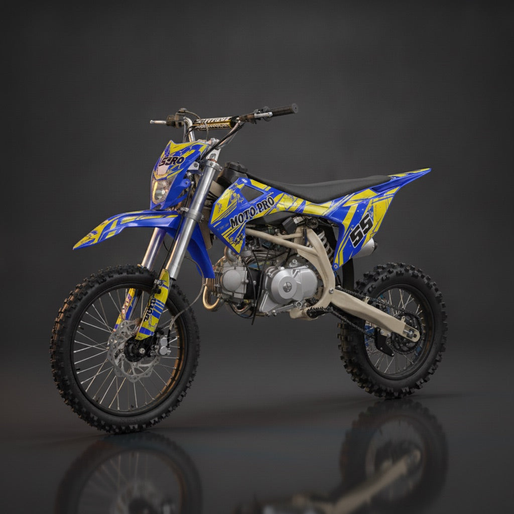 Blue / Yellow / White